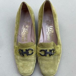 Ferragamo loafers 5 1/2D EUC